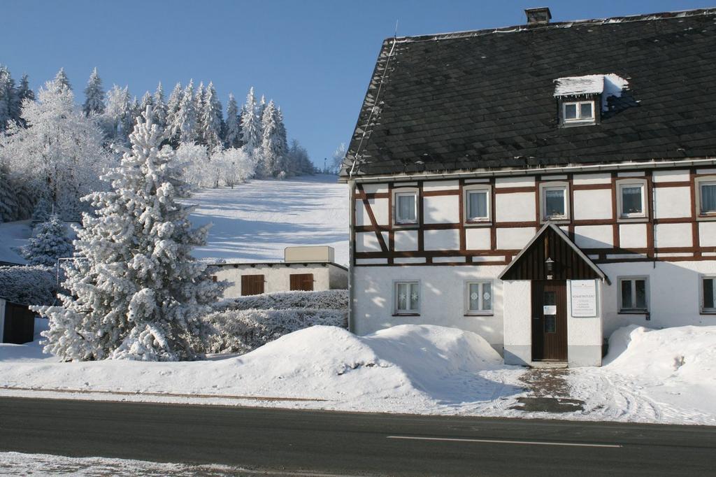 Ferienhaus Am Skihang Альтенберг Экстерьер фото