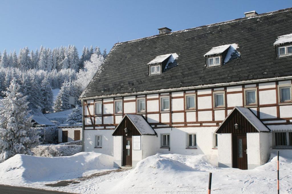 Ferienhaus Am Skihang Альтенберг Экстерьер фото
